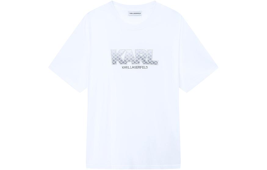 

Футболка KARL LAGERFELD FW23 унисекс KARL LAGERFELD / Karl Lagerfeld Jeans, белый