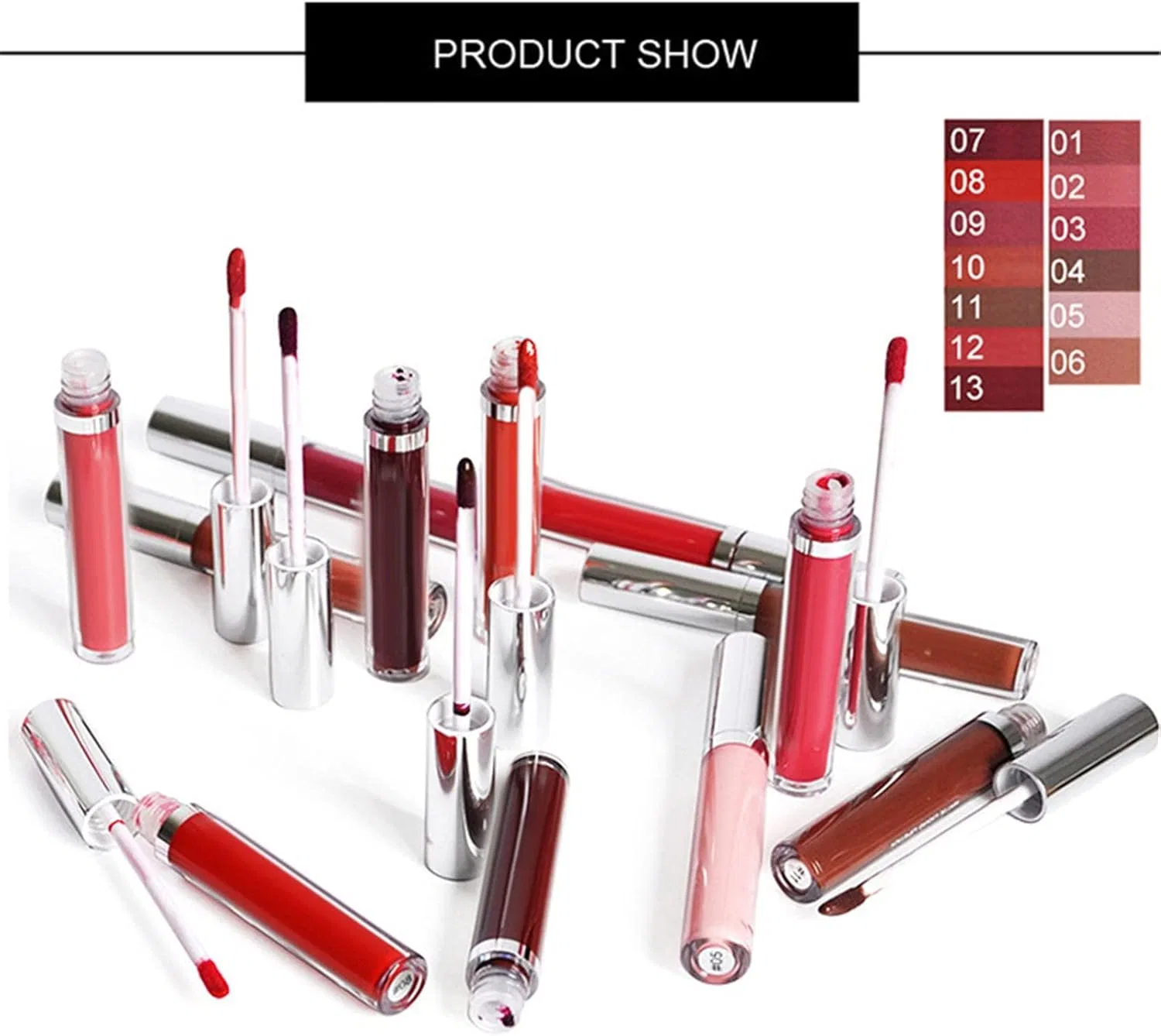 Блеск для губ CLA Long Lasting Smooth Soft Reach Color Full Lip Gloss 3 мл Generic — фото 4