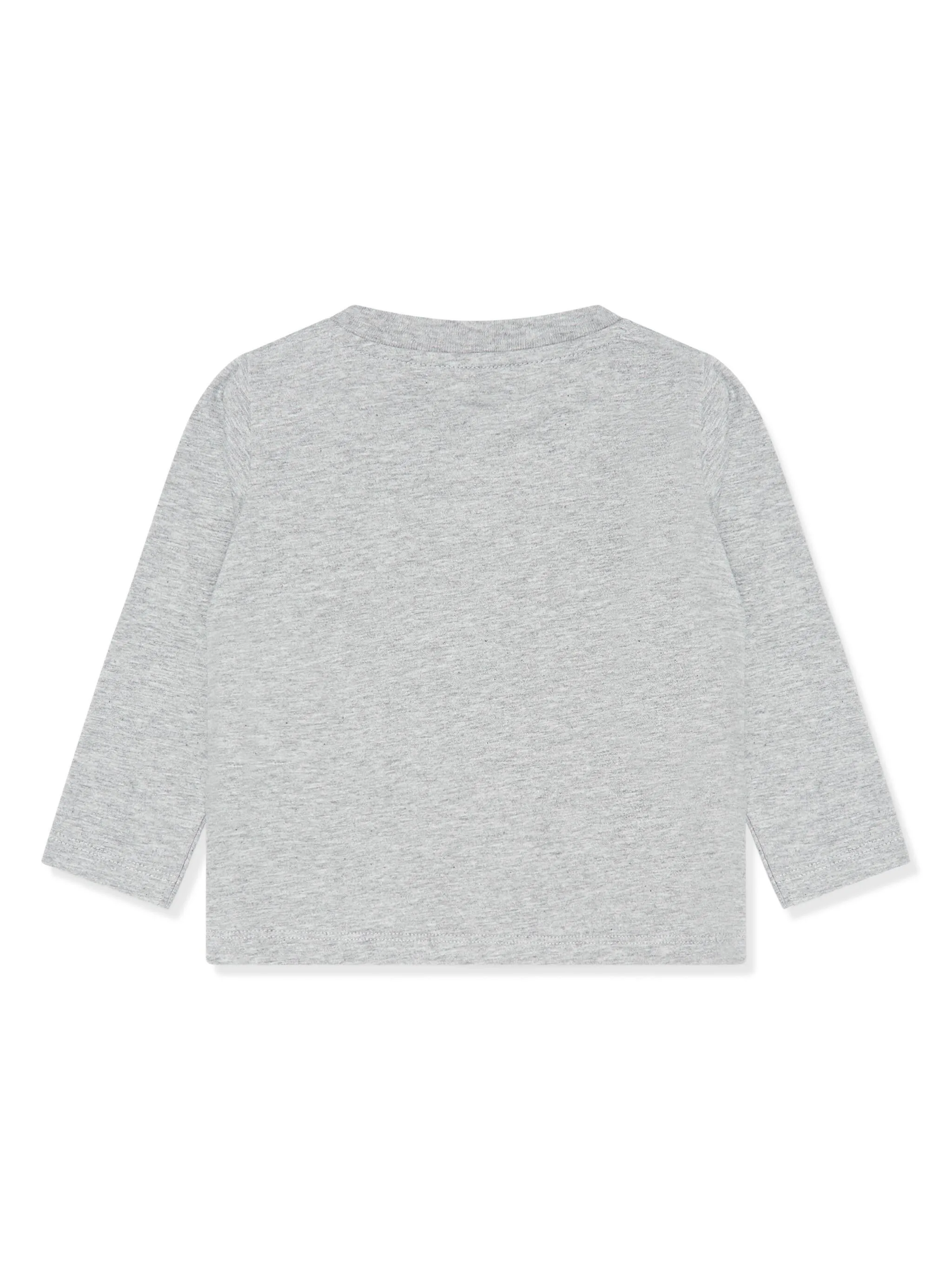 Футболка с анималистичным принтом Stella Mccartney Kids, серый — фото 2