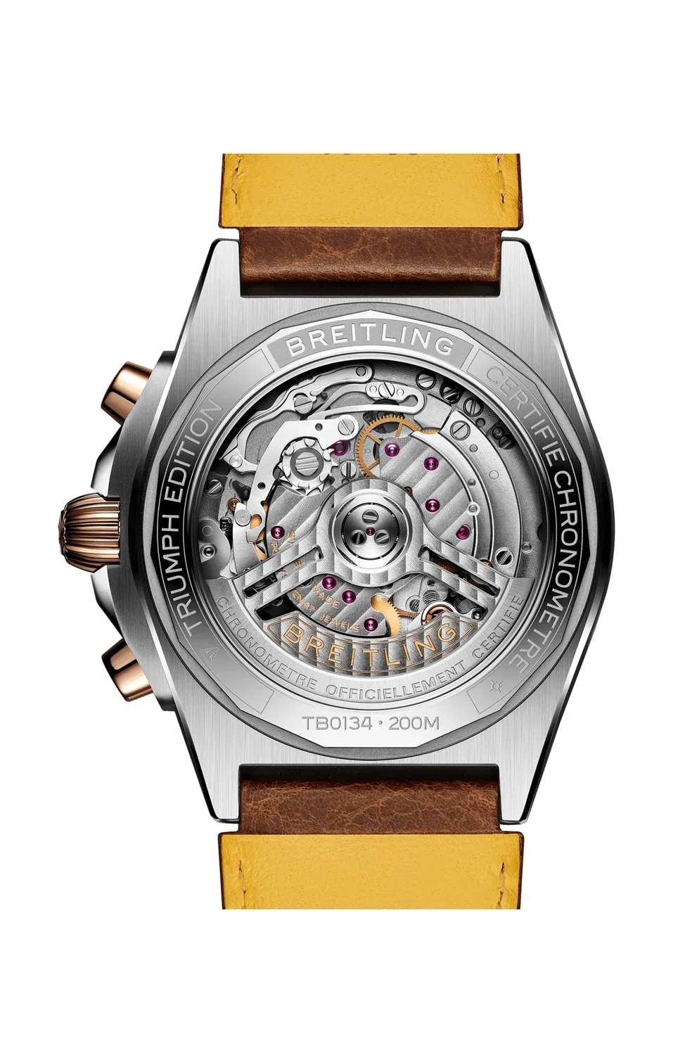 CHRONOMAT B01 42 TRIUMPH - TB0134101M1X1 BREITLING, синий — фото 4