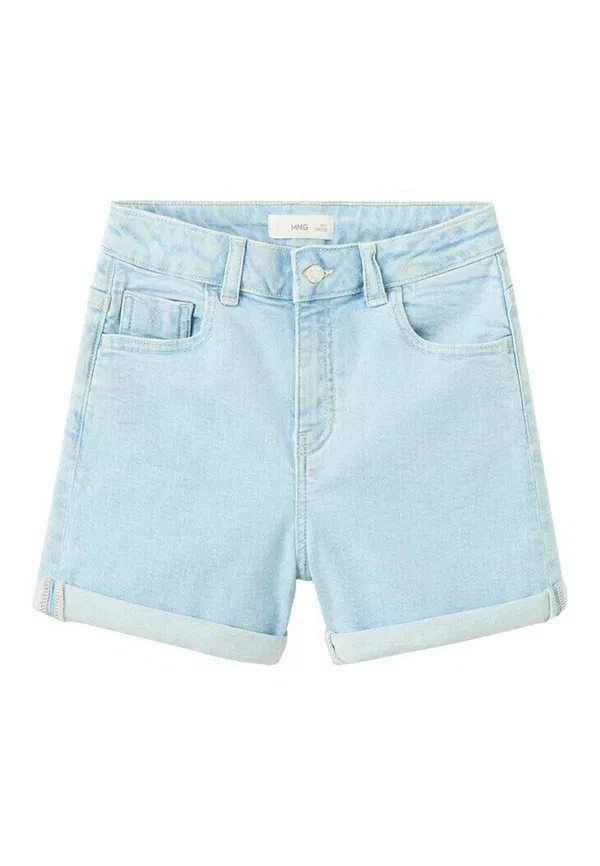 Детские джинсовые шорты Mango Kids, голубой