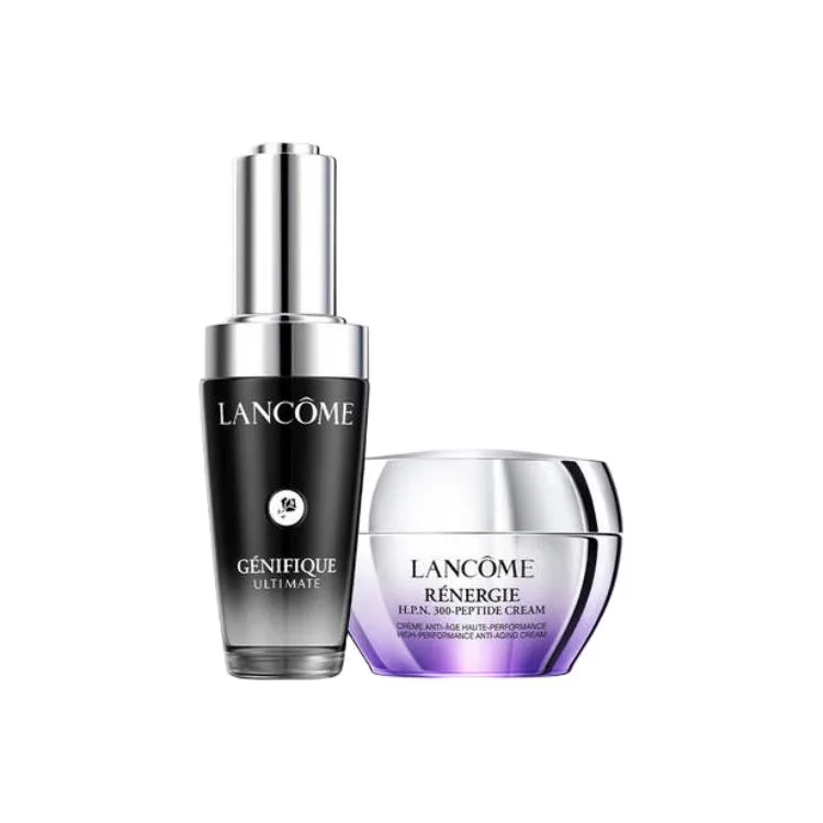 LANCOME Набор для ухода за кожей с увлажняющим и восстанавливающим эффектом, 30 мл + 30 мл, Two-Piece Set: Small Black Bottle PRO 50ml+Peptide Cream 30ml — фото 2