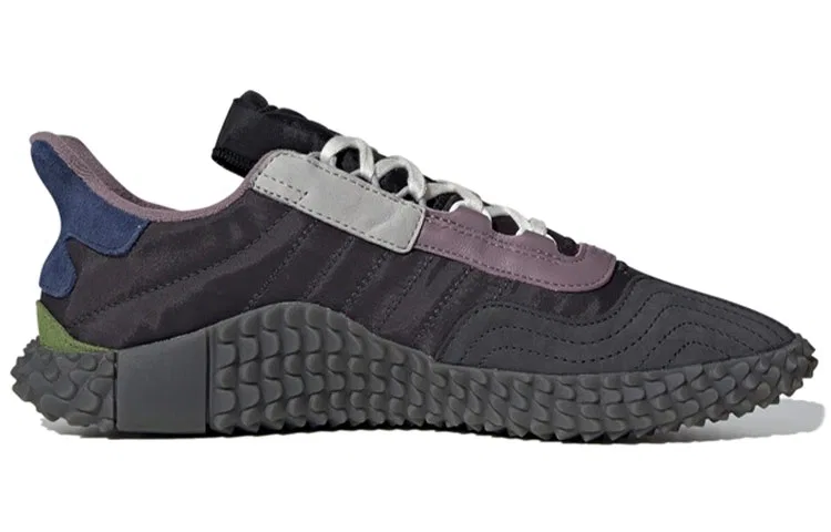 Кроссовки повседневные Adidas Originals Kamanda Cushioning черные — фото 2