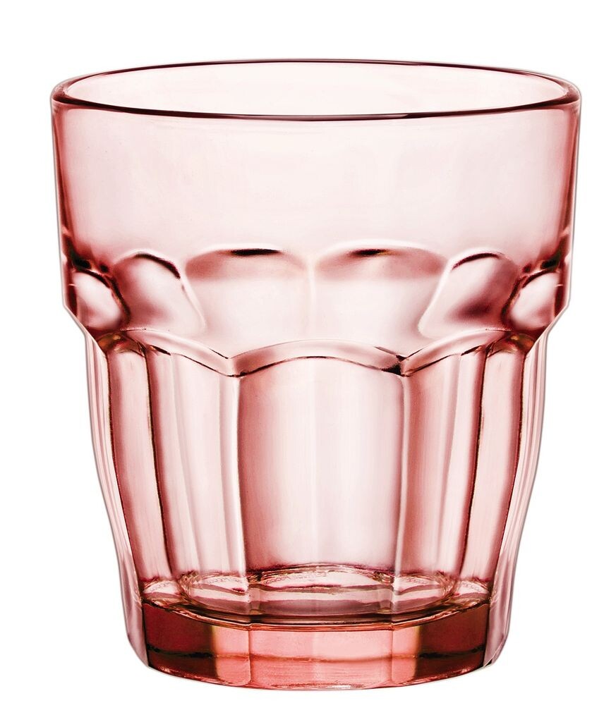 

Bormioli Rocco Rock Bar Lounge Peach Tumbler, стакан для питья, штабелируемый, 270 мл, закаленное стекло, розовый, 6 шт. в упаковке