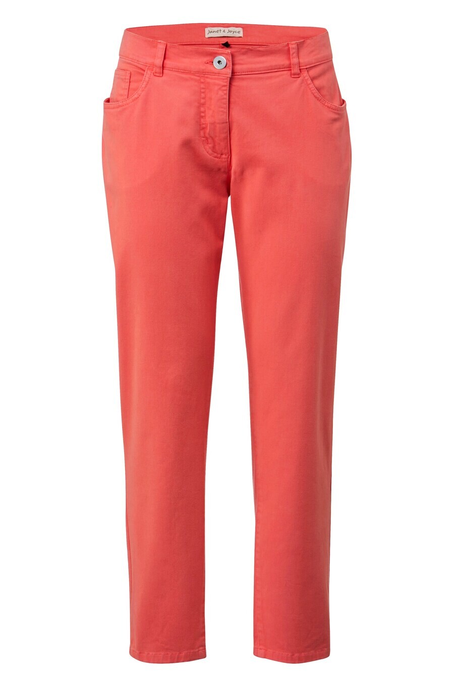 

Тканевые брюки Janet & Joyce Slim fit Pants, цвет coral