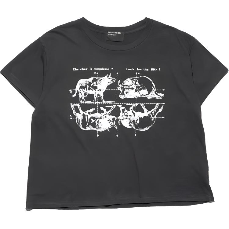 

Футболка Enfants Riches Déprimés Look For The Fifth ENFANTS RICHES DEPRIMES, черный