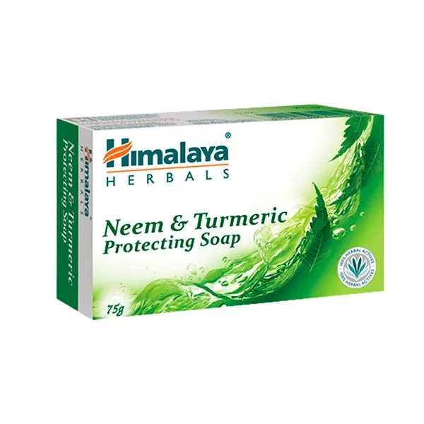 Антибактериальное мыло HIMALAYA Jabon Protector De Nim Y Curcuma 75GR