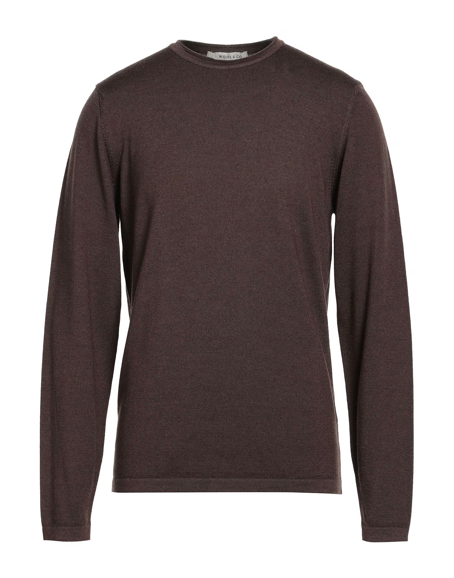 

Свитер Wool & Co, темно-коричневый