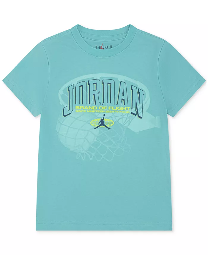 

Футболка для мальчиков Hoop Up Jordan, синий