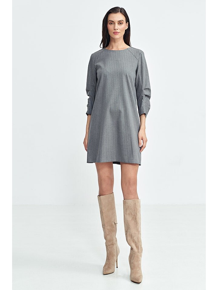 

Короткое платье Nife Kleid, серый