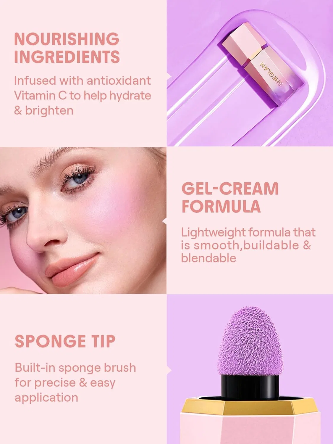 Жидкие румяна «Color Bloom Liquid Blush On Call» от SHEGLAM Sheglam, On Call — фото 4