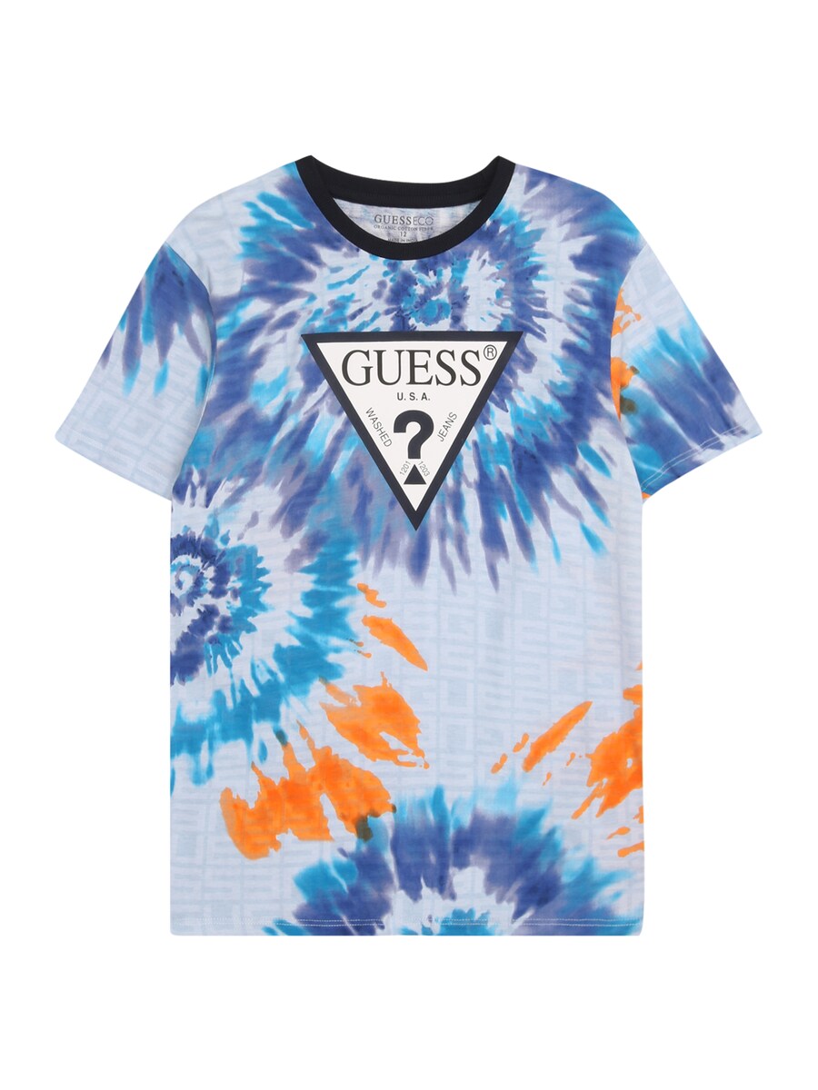 

Рубашка GUESS, синий/светло-синий