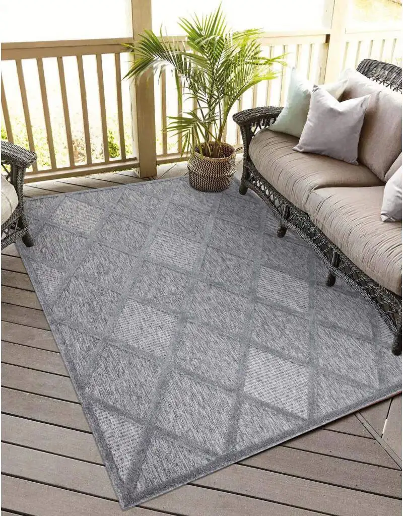 

Ковер Carpet City Santorini 457 80х150 см, цвет anthrazit