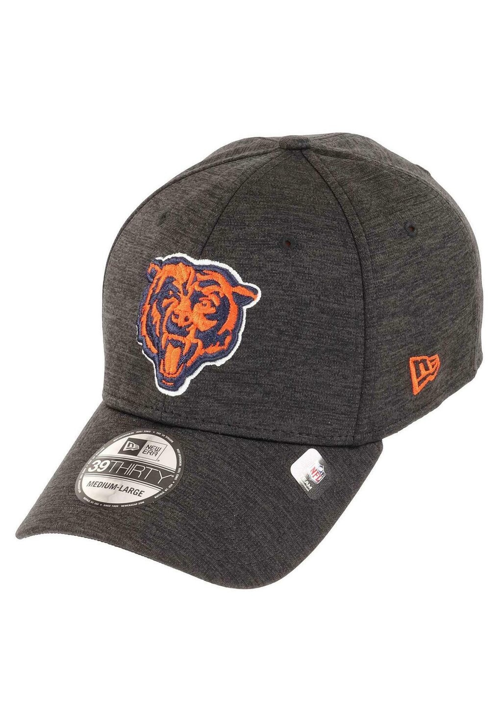 

Бейсболка CHICAGO BEARS NFL SHADOW TECH BLACK 39THIRTY STRECH New Era, цвет schwarz