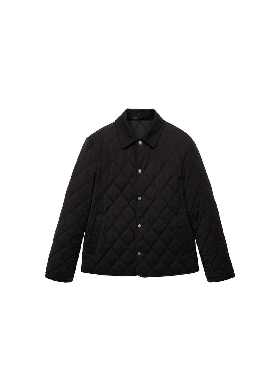 

Демисезонная куртка MANGO MAN Gabriel, Black