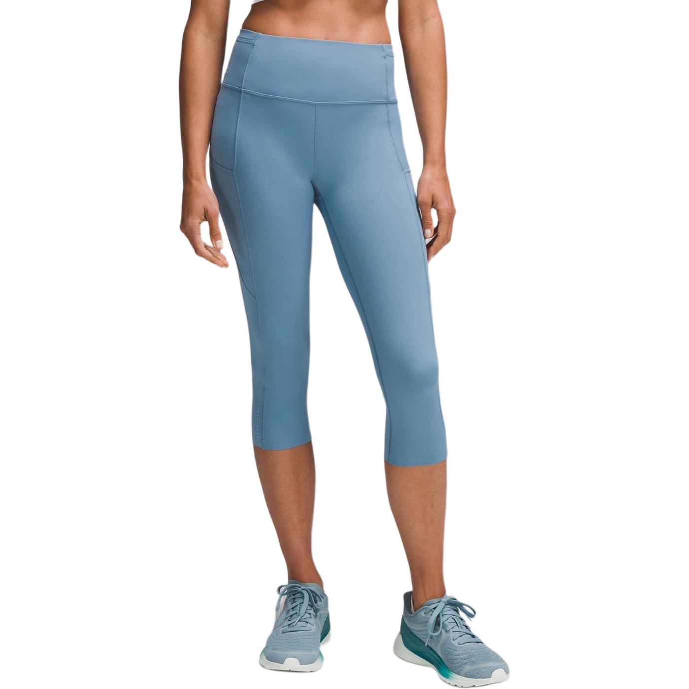 

Быстрые и свободные спортивные штаны для женщин Lululemon, лазурный