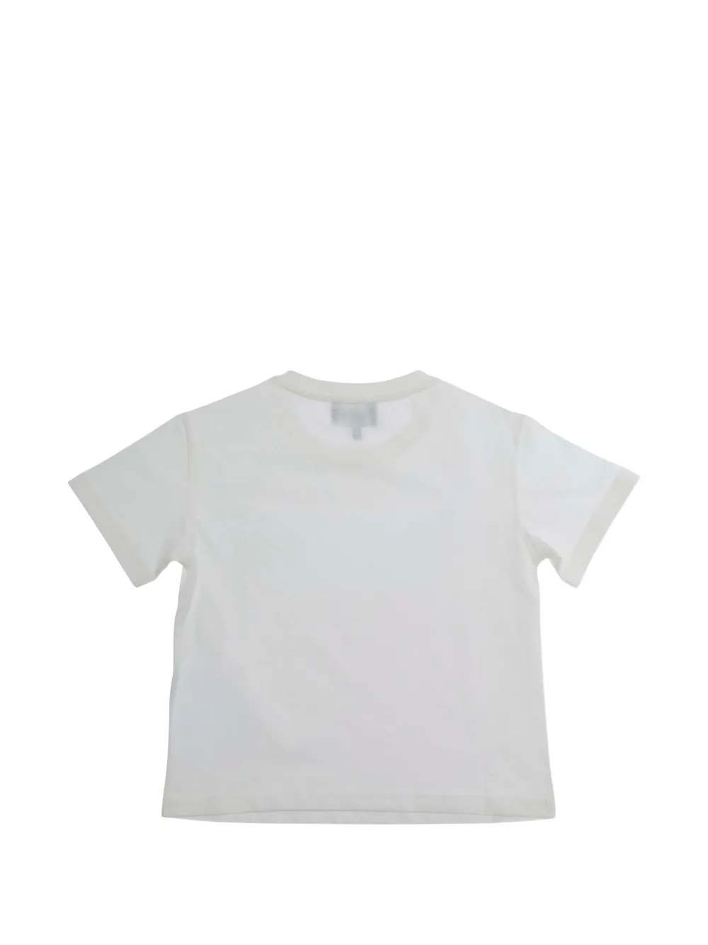 Футболка с вышивкой Emporio Armani Kids, белый — фото 2