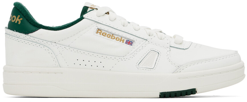 

Белые кеды LT Court Reebok Classics, Chalk/Vintage chalk/Green