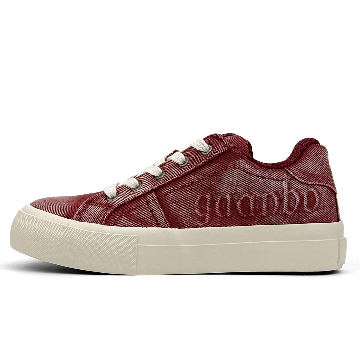 

VASIBAEN Низкие парусиновые туфли Coverage Cushioning, мужские, ангоровые, красные