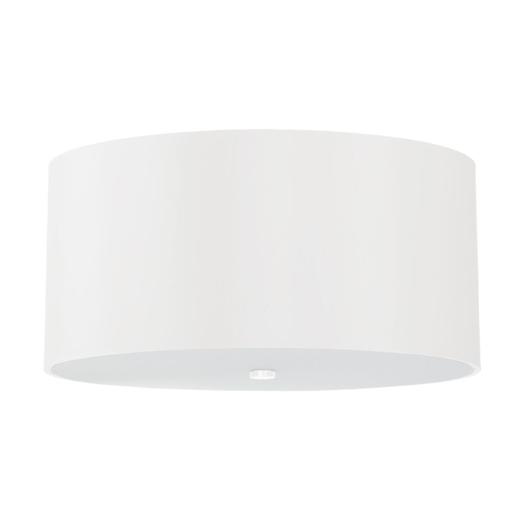 

Люстра OTTO 50 белая 5xE27 60Вт ткань, стекло, сталь 30х50х50см Sollux Lighting