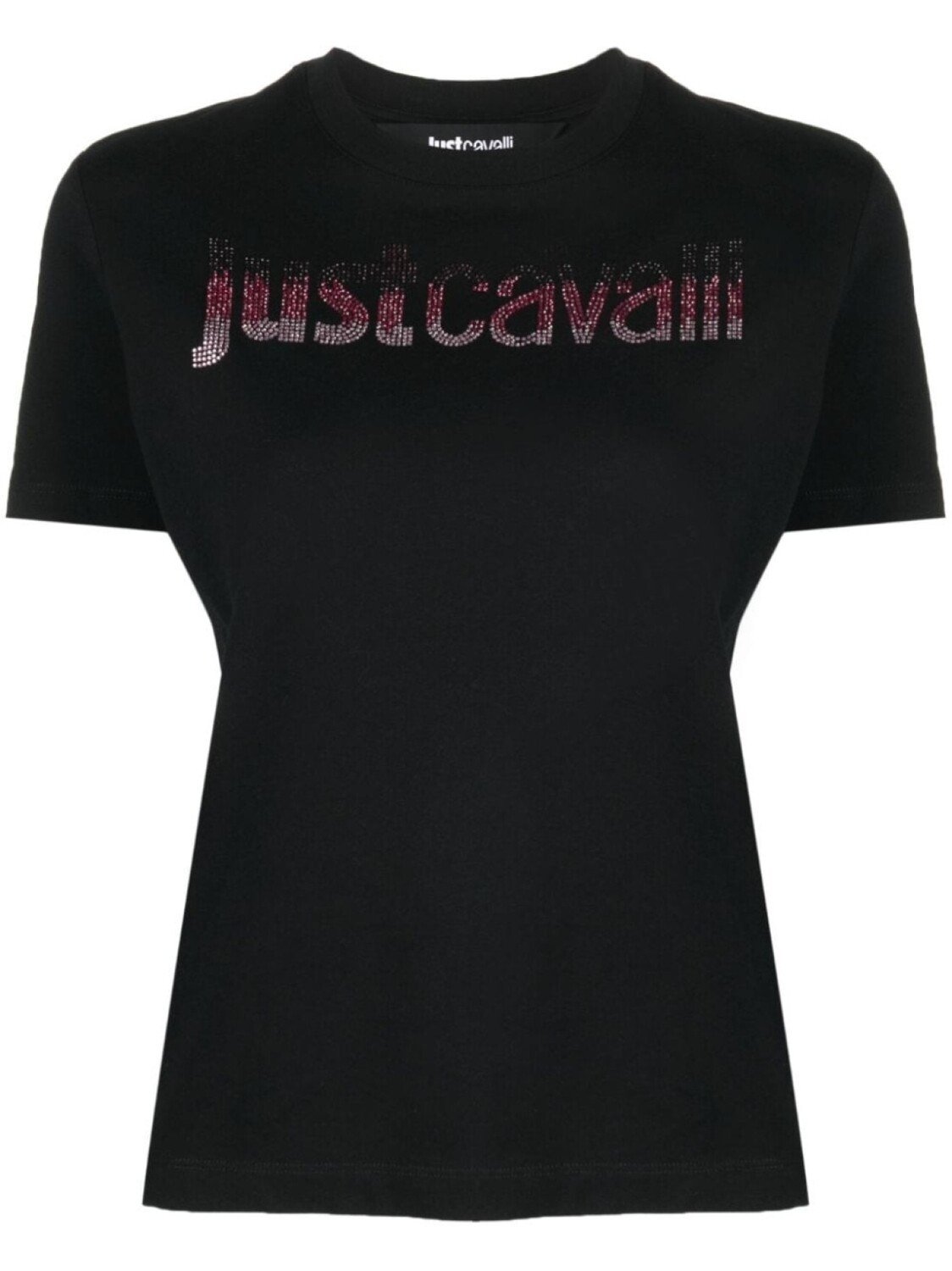 

Just Cavalli футболка со стразами, черный