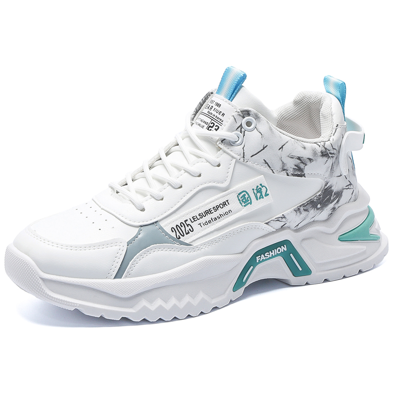 

Sportful Мужские низкие массивные кроссовки бело-голубые, цвет White Blue