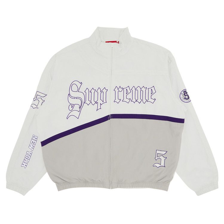 

Спортивная куртка Supreme Old English Track Jacket, White