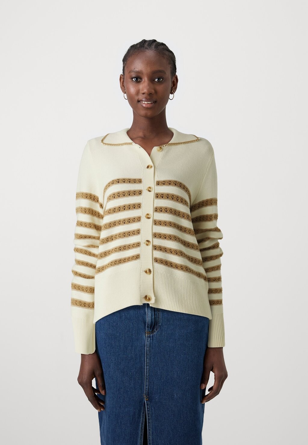 

Кардиган YASTIGGA CARDIGAN YAS, белый