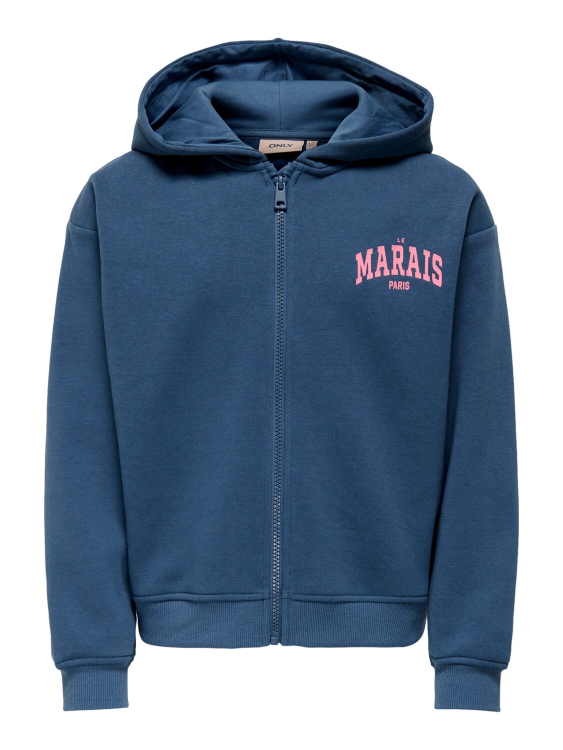 ONLY GIRLS Толстовка с молнией 'Marisa' в цвете Navy