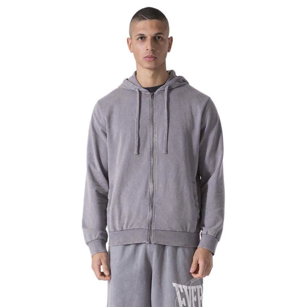 

Толстовка Everlast Washed full zip, серый