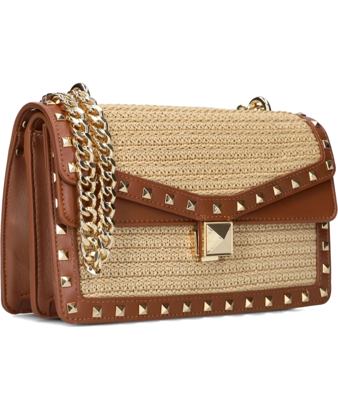 

Стильная сумка через плечо для солнечных дней Steve Madden, коричневый