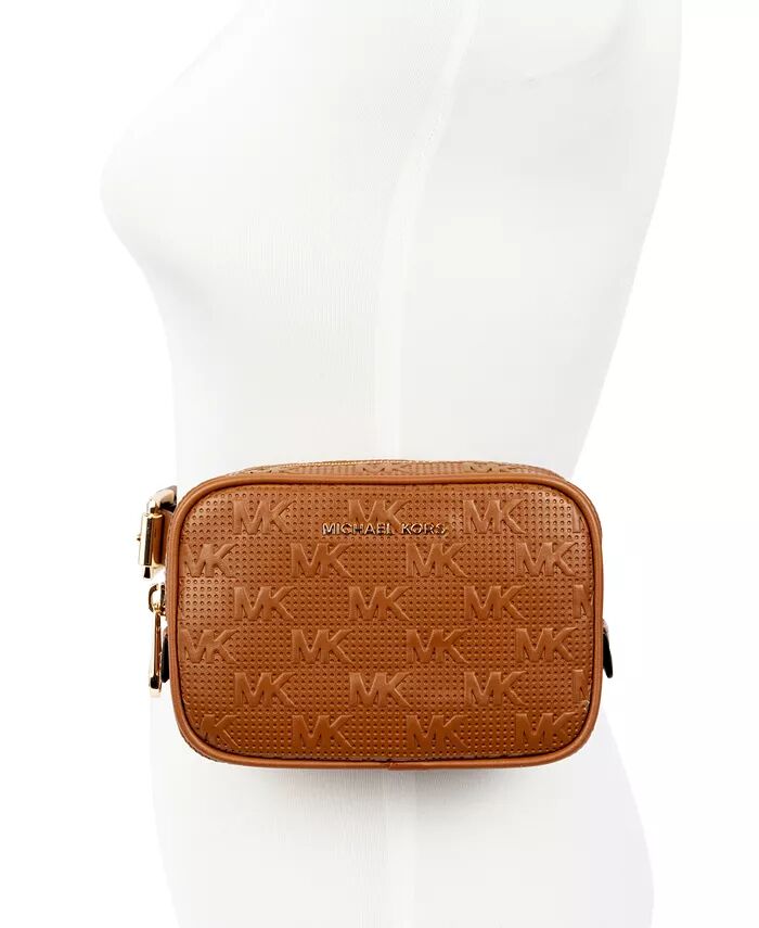

Женская поясная сумка с тиснением MK Michael Kors, коричневый