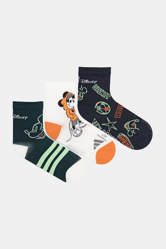 

Детские носки 3 пары Adidas Performance, зеленый