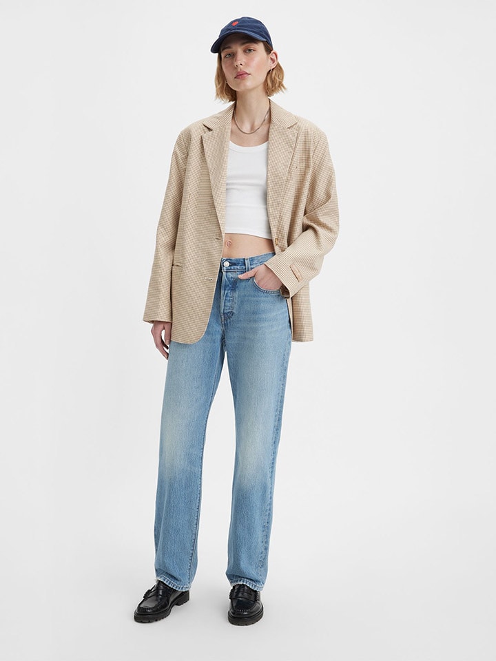 

Джинсы "501" - стандартный крой - синего цвета Levi's