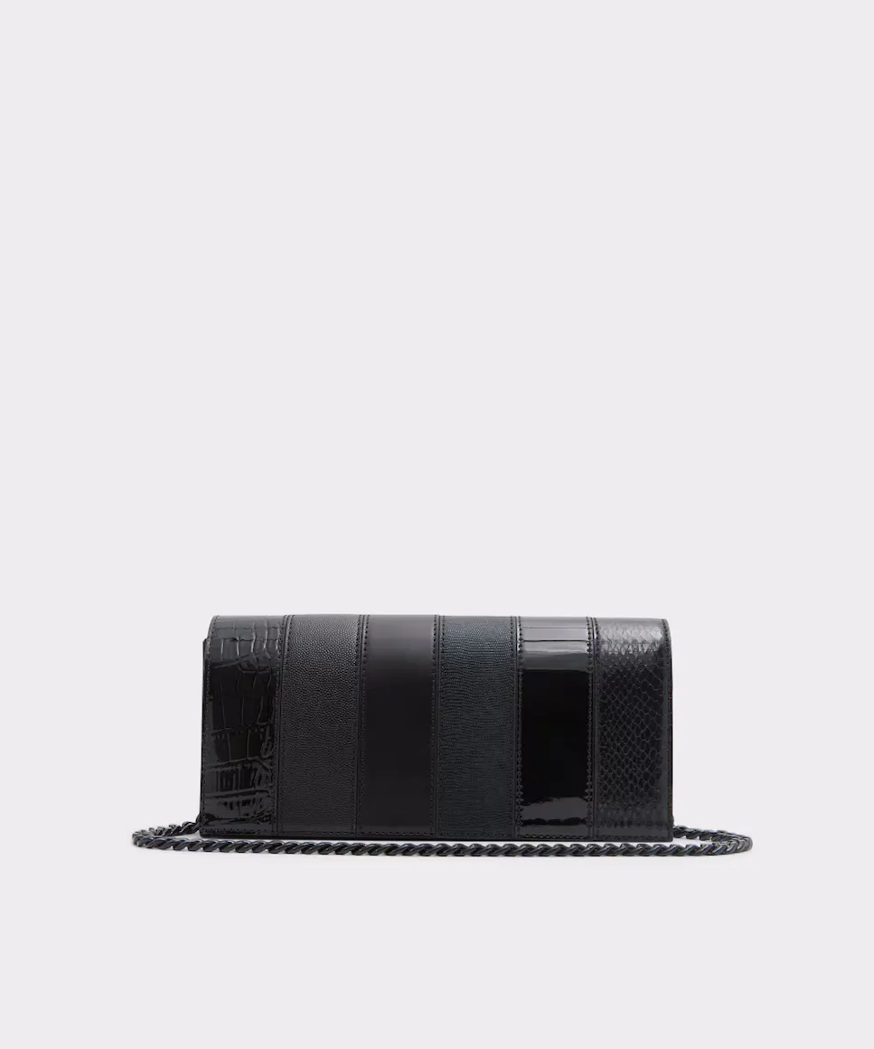 

Сумка через плечо с магнитной застежкой Aldo, черный