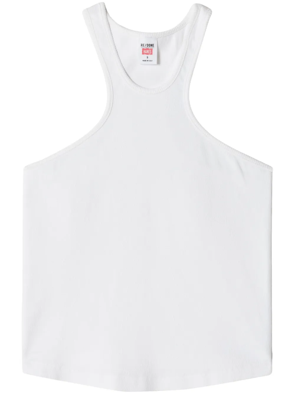 

Топ Racer Tank без рукавов RE/DONE, белый