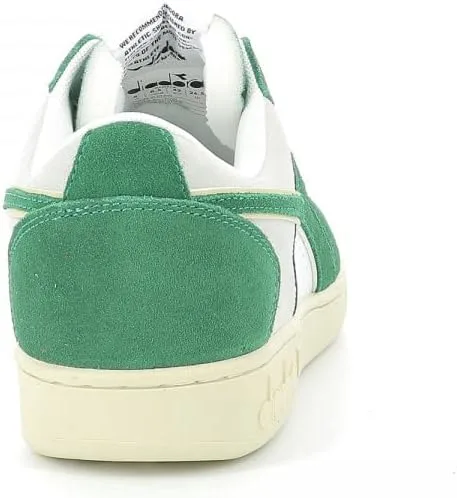 Кроссовки Diadora Unisex Magic Low из замши, зеленый — фото 3