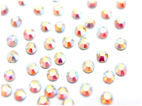 

Стразы типа Swarovski 100 шт, размер SS3 - опалесцирующие Cosmetics Zone