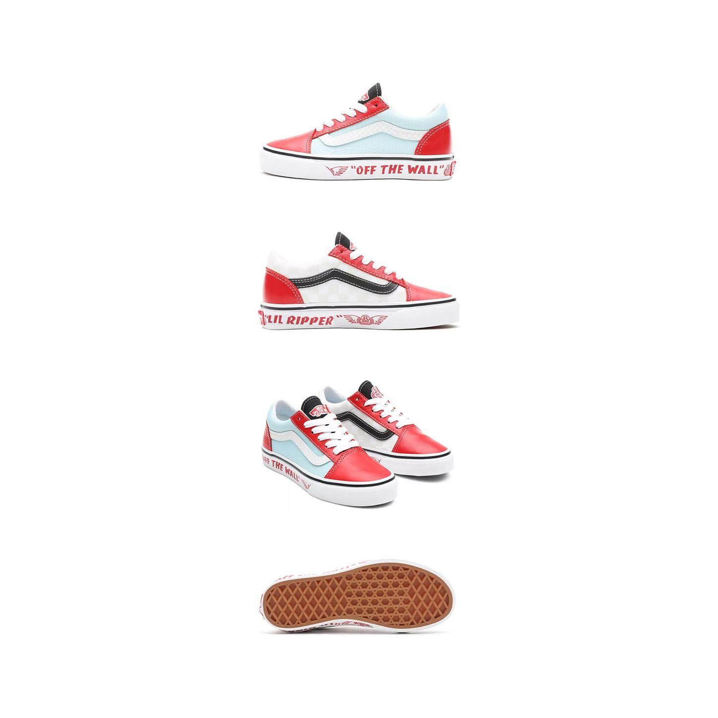 Кроссовки Vans Old Skool SE Bike X Kids 'Lil Ripper' — фото 2