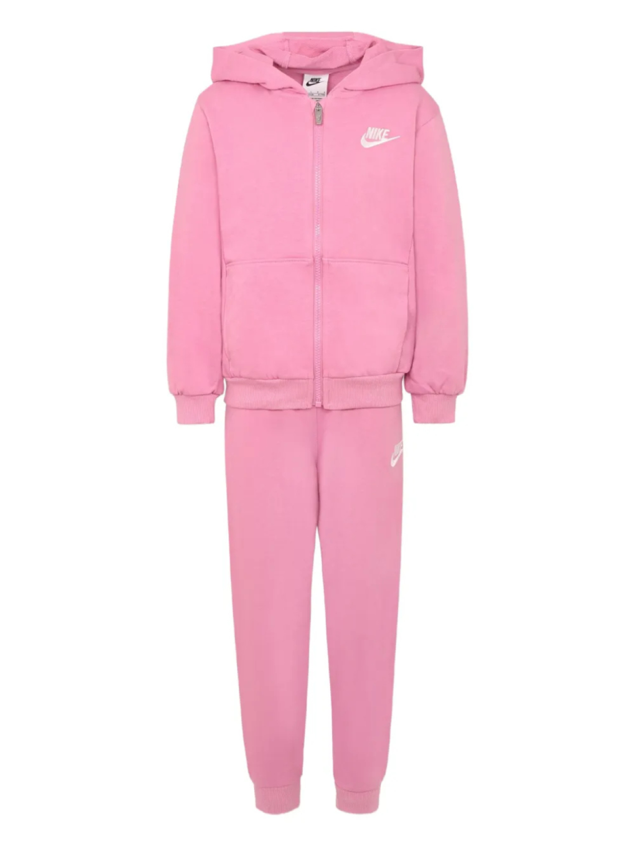 

Хлопковый спортивный костюм Nike Kids, розовый