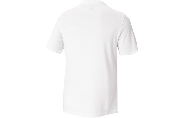 Футболка darma printing training sports round neck short sleeve white Adidas, белый — фото 2