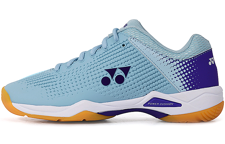 

YONEX Амортизирующие износостойкие низкие бадминтонные кроссовки Power Cushion унисекс светло-голубого цвета
