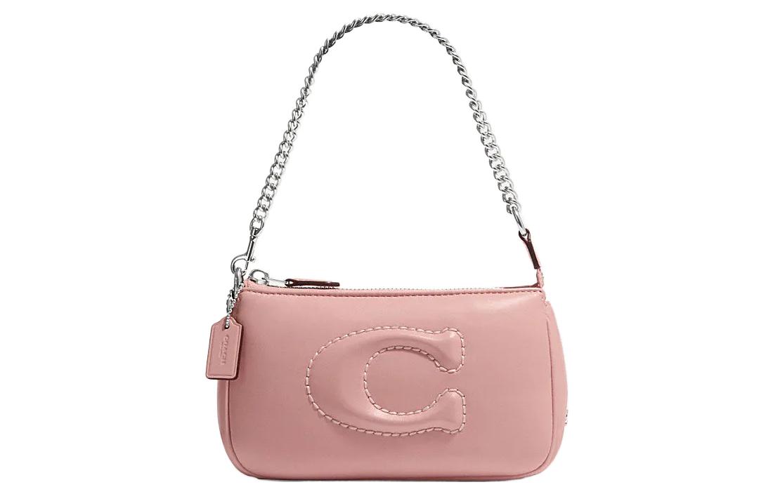

COACH Женская сумка-мешок Nolita из овчины, светло-розовая