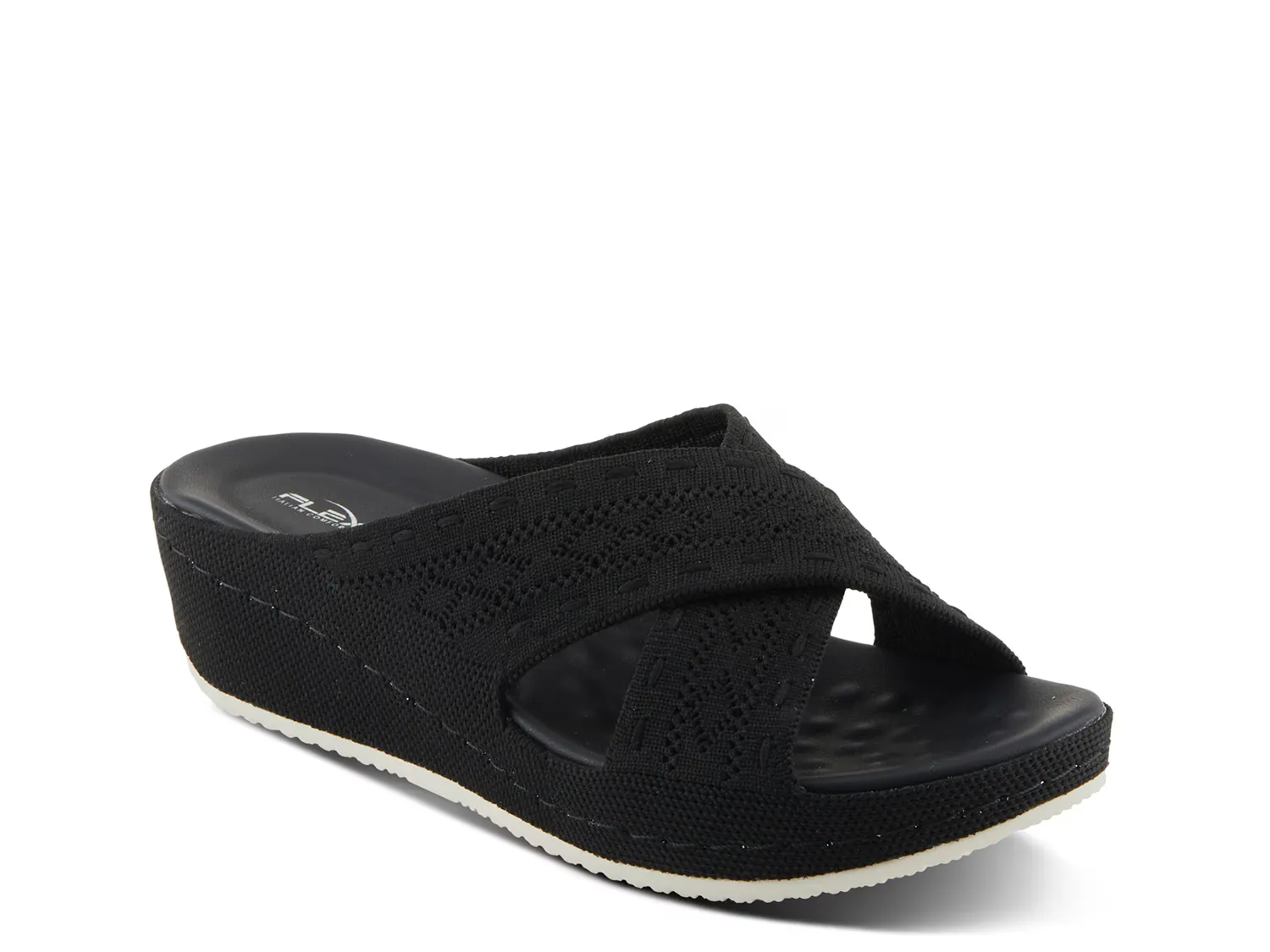 

Сандалии Meshana Wedge Sandal Flexus By Spring Step, черный