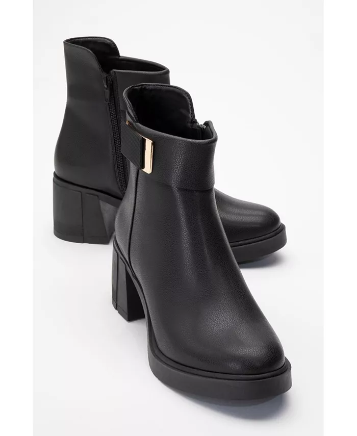 Сапоги Rashe на блочном каблуке с молнией (женские) Prologue Shoes, черный