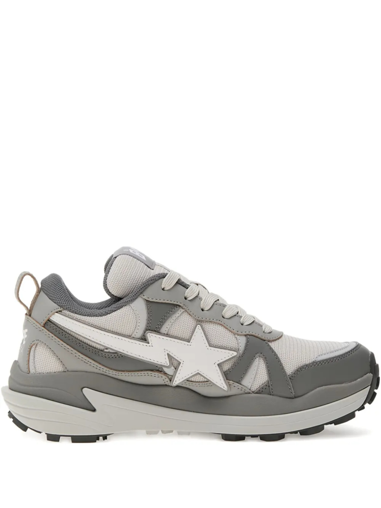 

Кроссовки BATHING APE Bape Trail Sta со звездами A Bathing Ape, серый