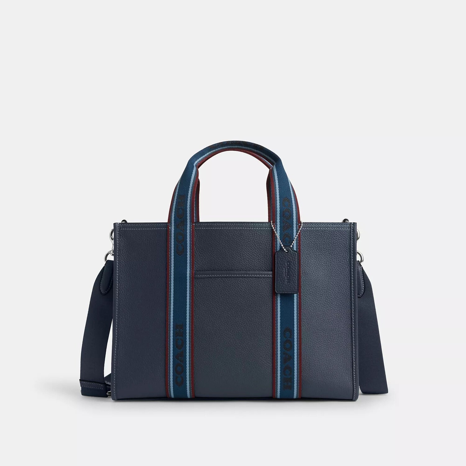 

Сумка-тоут Smith Outlet Coach Outlet, цвет Silver/Denim