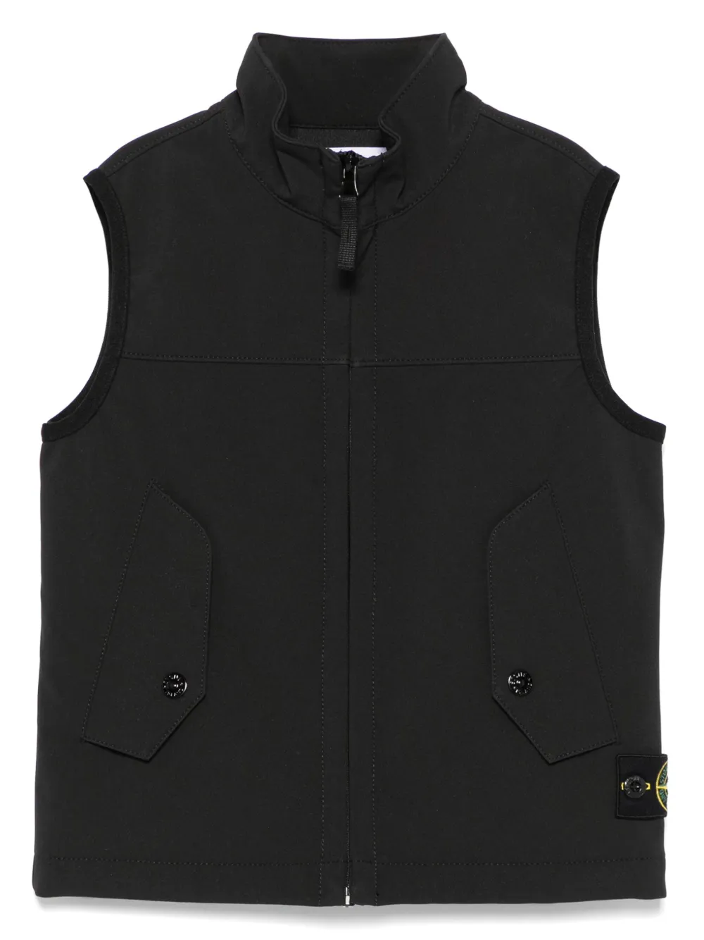 

Жилет с компасом Stone Island Junior, черный
