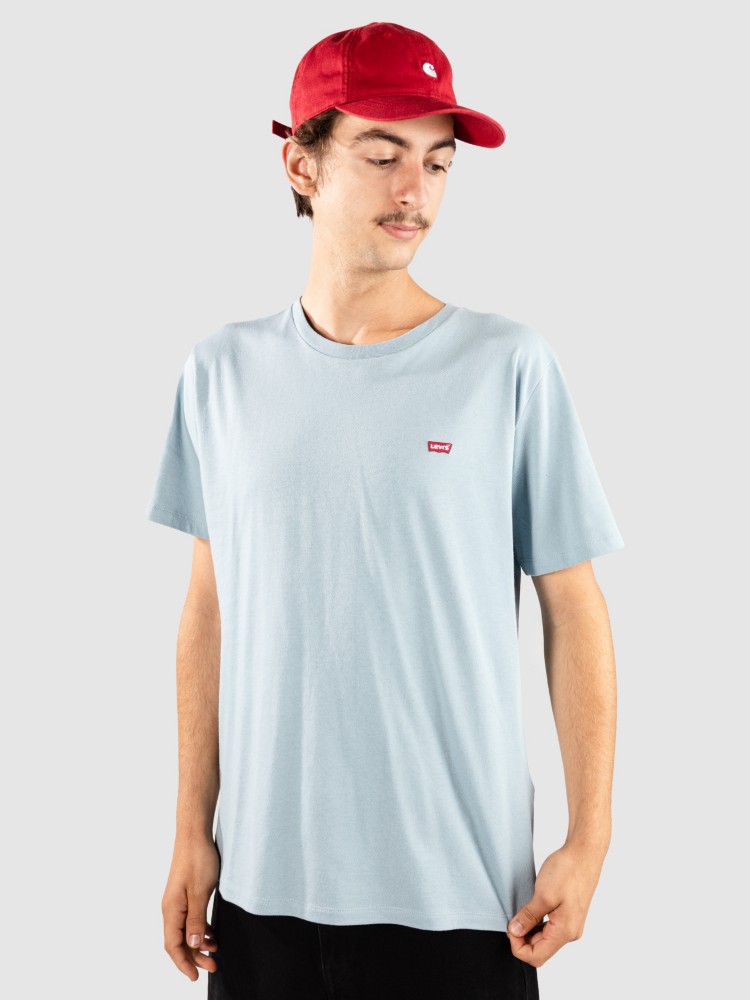 Футболка Levi's Original Hm T-Shirt, stone blue — фото 3