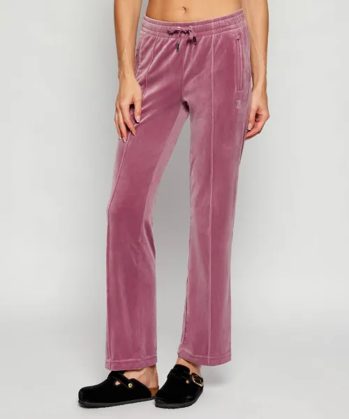 

Спортивные штаны Тины Straight fit Juicy Couture, фиолетовый